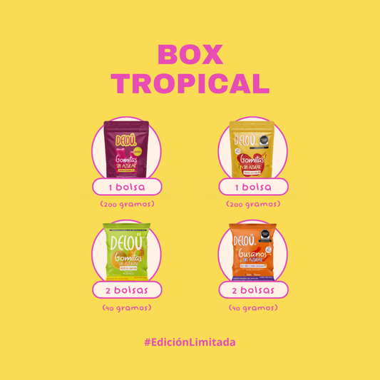 Box Tropical Swicy (Sweet + Spicy) | 10 Gomitas