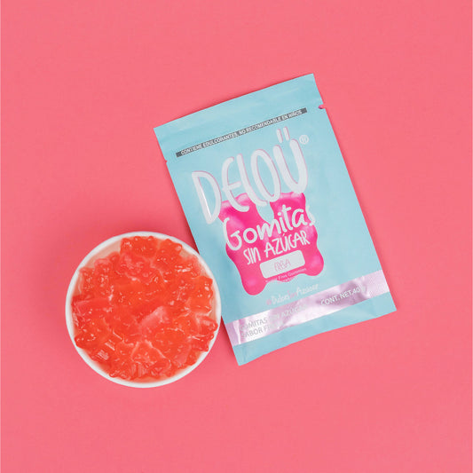 Deloü Gomitas Sin Azúcar sabor fresa