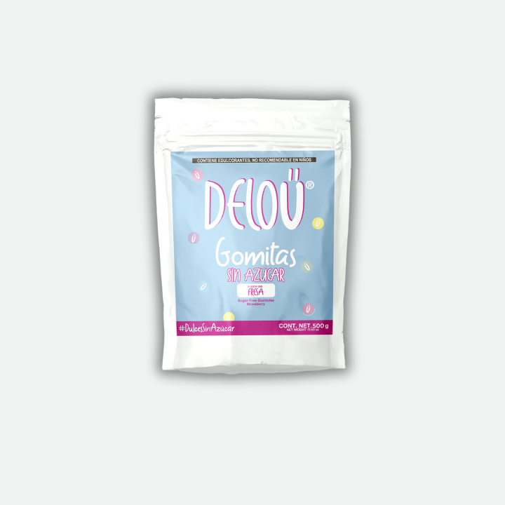 Deloü Gomitas Sin Azúcar sabor fresa