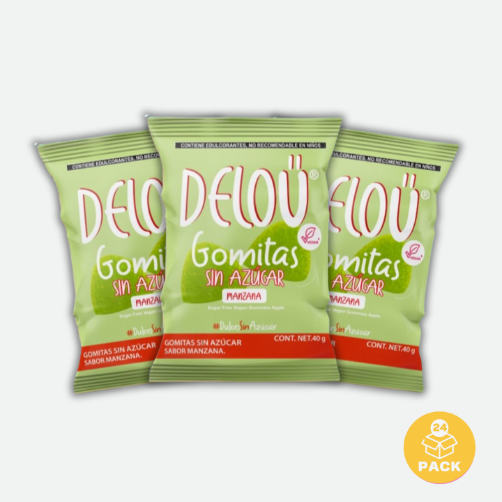 Deloü Gomitas Sin Azúcar sabor Manzana