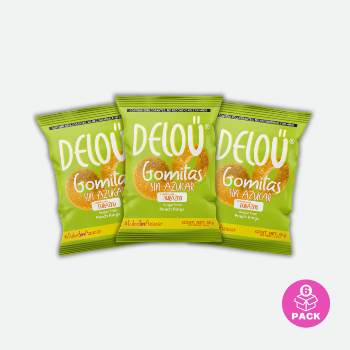 Gomitas Sin Azúcar Aritos sabor durazno