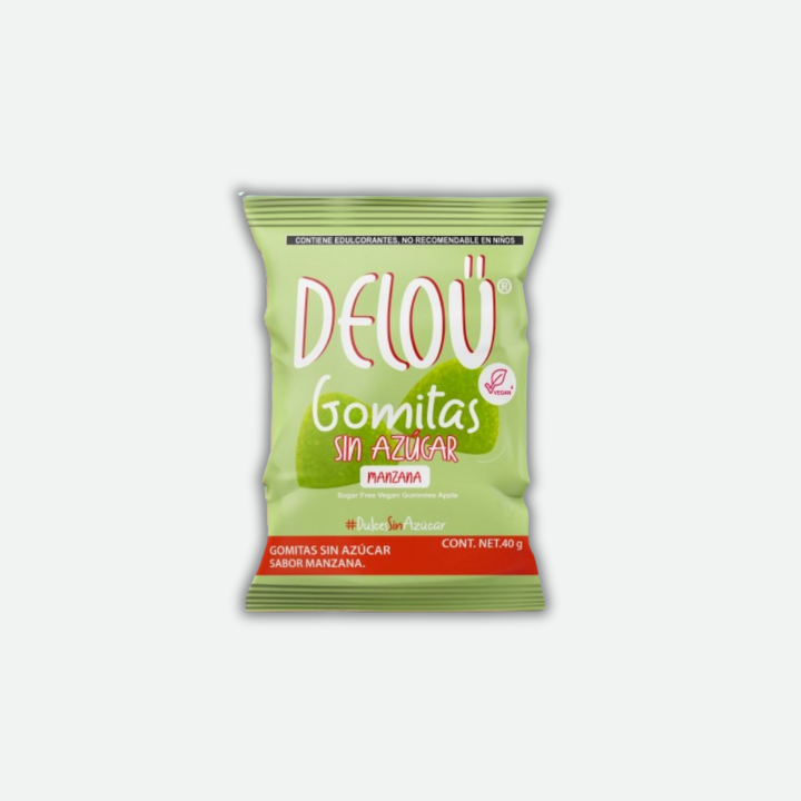 Deloü Gomitas Sin Azúcar sabor Manzana