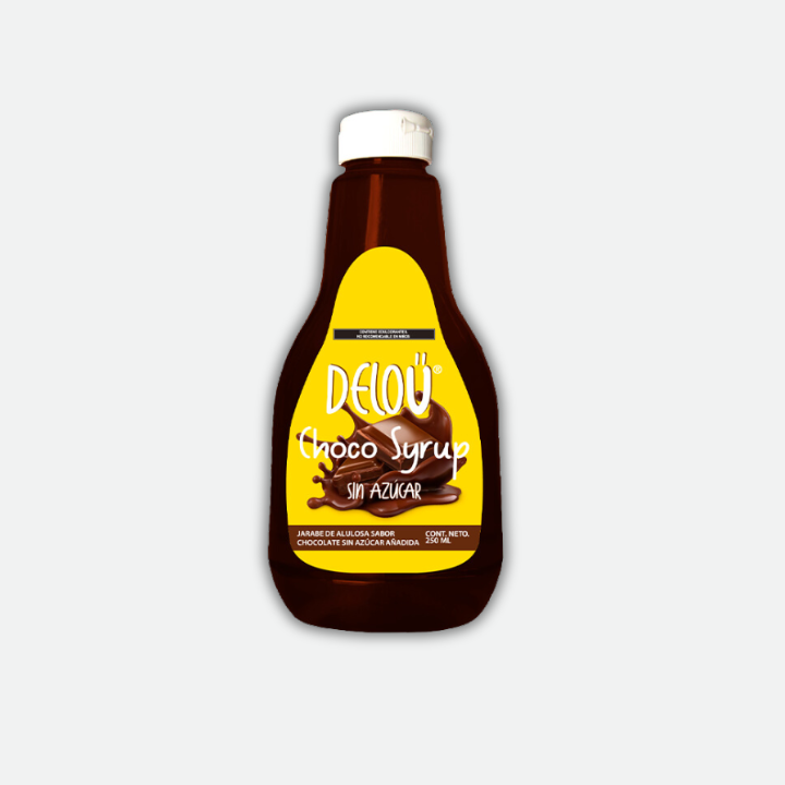 Jarabe de chocolate sin azúcar