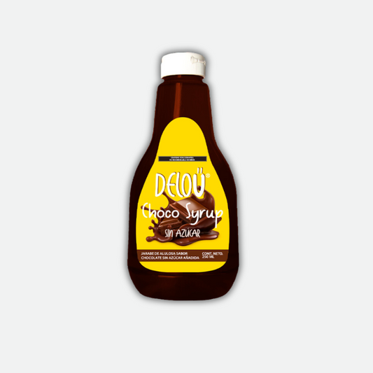 Choco Syrup Deloü | Jarabe de Chocolate Sin Azúcar (250 ml.)