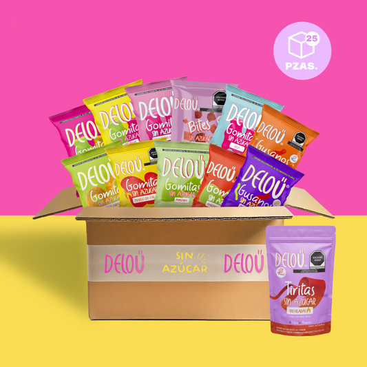 Box Gomitas Dulces y Enchiladas | 25 piezas