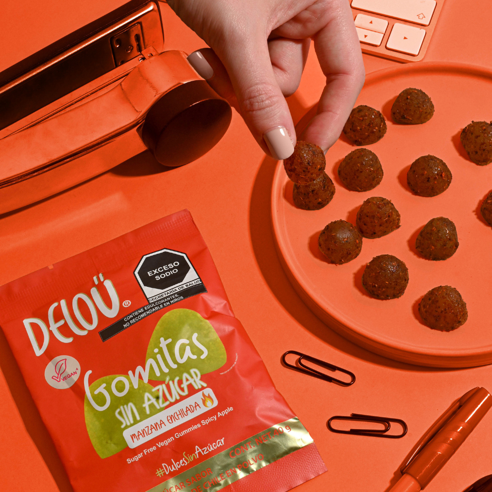 Pack Bolitas Manzana Enchilada