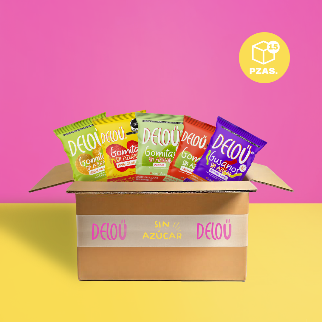 Box Gomitas Dulces y Enchiladas | 15 piezas