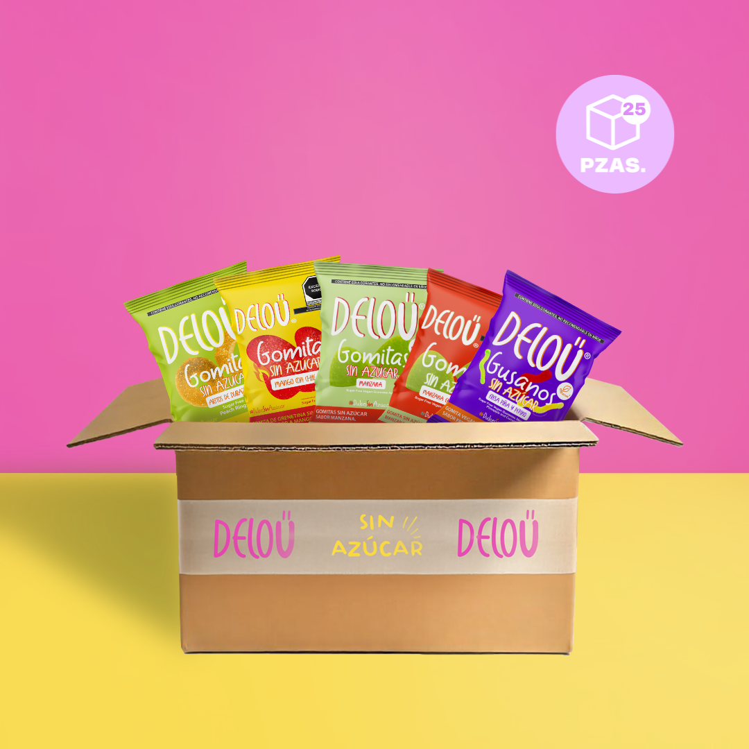 Box Gomitas Dulces y Enchiladas | 25 piezas