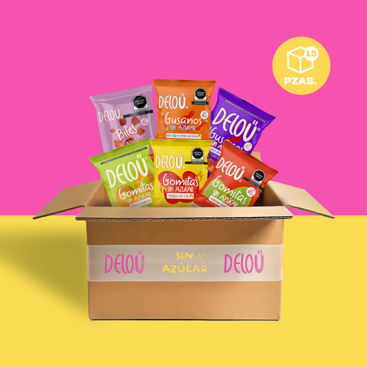 Box Gomitas Dulces y Enchiladas | 15 piezas