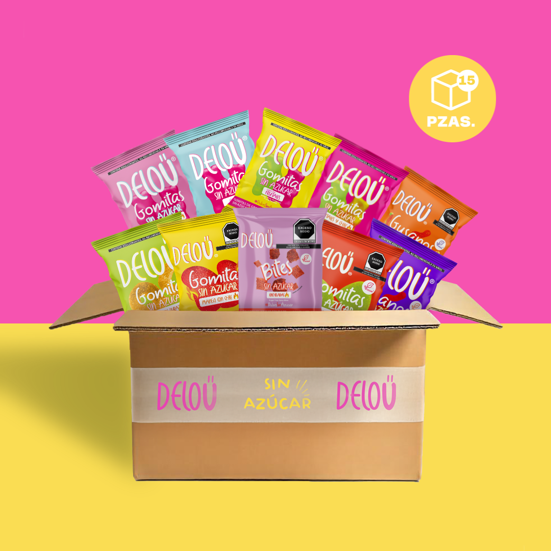 Box Gomitas Dulces y Enchiladas | 15 piezas
