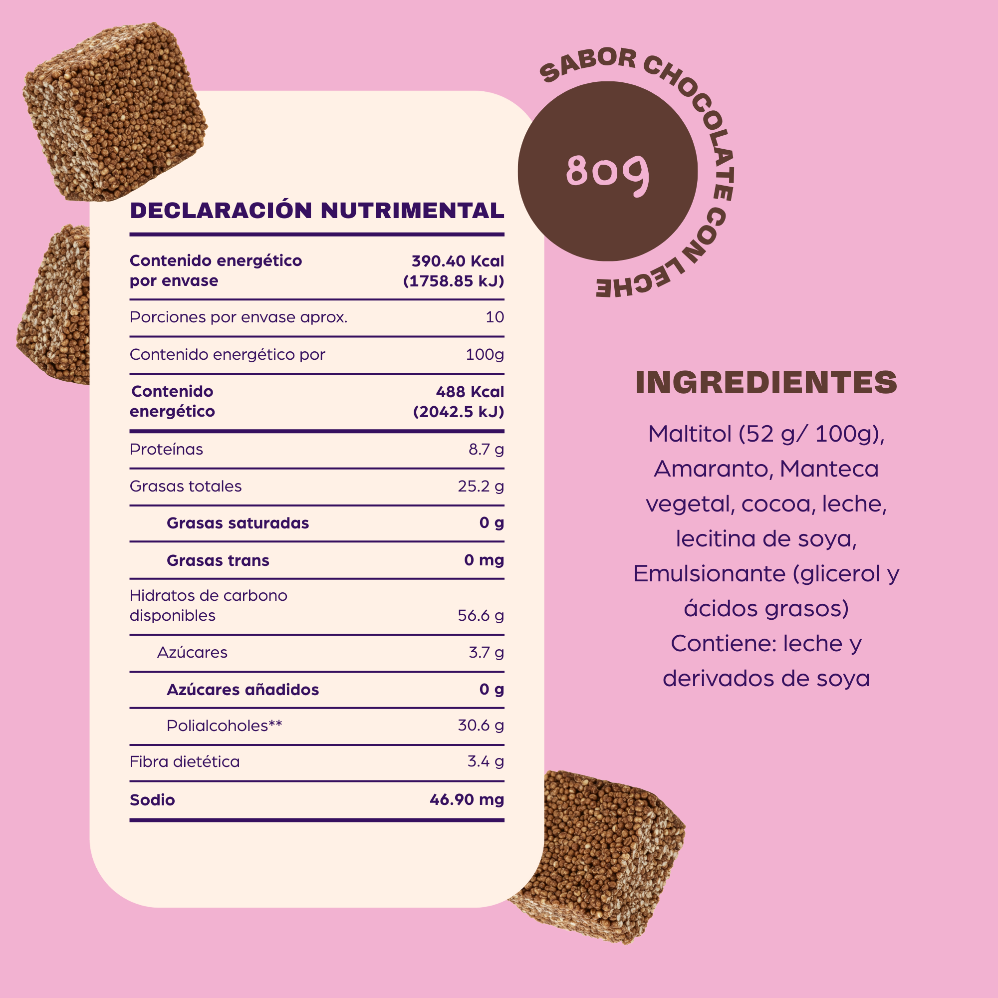 Box - Bites de Amaranto