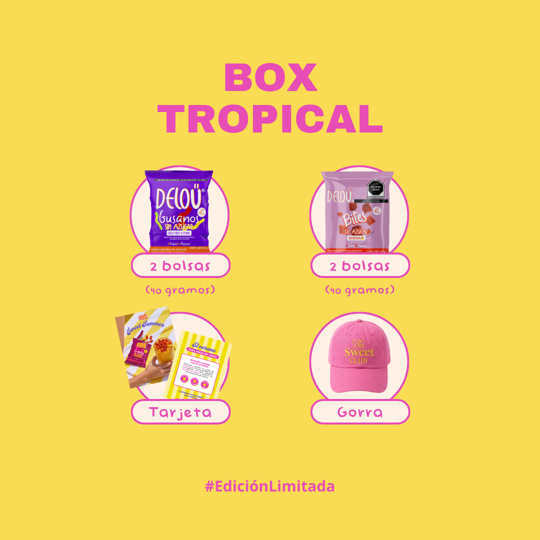 Box Tropical Swicy (Sweet + Spicy) | 10 Gomitas