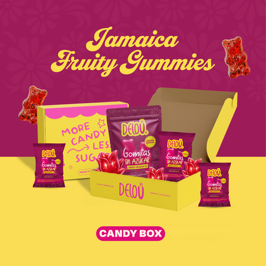 PREVENTA Box Jamaica Fruity Gummies | 9 piezas