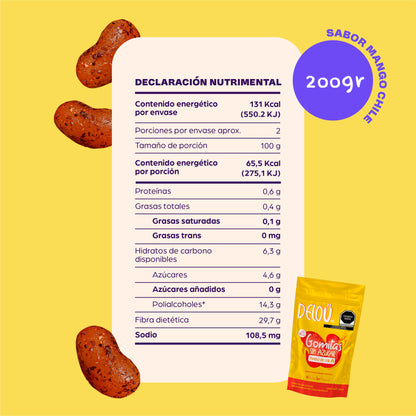 Manguitos enchilados (200gr)