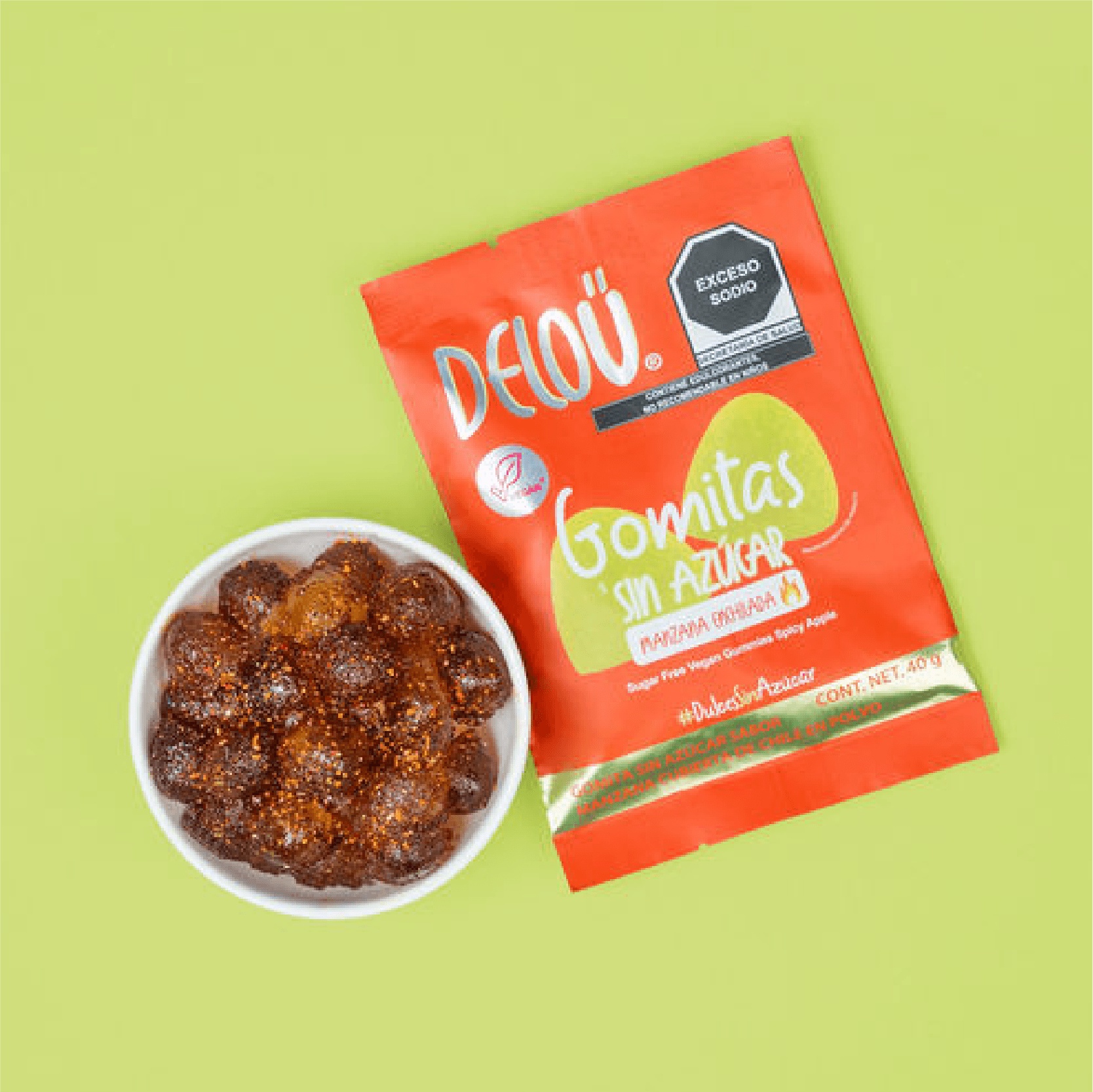 Packs Bolitas Manzana Enchilada